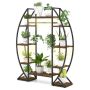 Plant stand, 4 grow lights, 130 × 160 × 30 cm