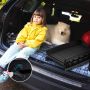 Pet ramp, foldable, up to 75 kg, Black, 155 × 40.5 × 15 cm