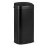 Automatic trash can, 2 zones, 68 l, Black, 40 × 30 × 78 cm