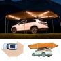 Автомобильный тент VEVOR ATSA27025PLUS-4LED, левосторонний, 270°