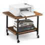 Printer table 49x40x38cm., brown/black