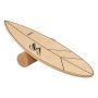 Balance board, with cork roller