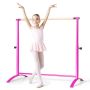 Ballet bar, 4 height positions, 47.5 × 25 × 39-51 inches