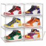SONGMICS shoe boxes, 3 pcs, 36 × 27 × 21 cm