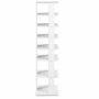 Shoe shelf, 8 tiers, White, 27.5 × 110 × 26.5 cm