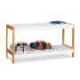 Полка для обуви Relaxdays, 2 полки, 70 × 36,5 × 26 см