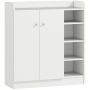 Shoe cabinet Homcom 83x30x90cm., white