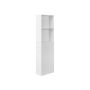 Bathroom cabinet 40x18x134.4cm., white