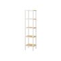 Bathroom shelf 33x33x146cm., light brown