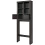 Bathroom cabinet 61x20x165cm., dark brown