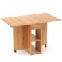 Dining table 120x72x75cm., light brown