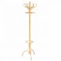 Birch clothes rack, 12 hooks, Oak, 48 × 182 × 48 cm