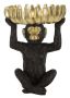 Pērtiķa dekors Mauro Ferretti Monkey Tray Banane, 23 × 31,5 × 23 cm