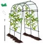 Flower arch 181x160x230cm., black
