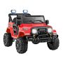 Children's electric car 99x62x62cm., red/black