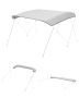 Bimini jumta pārsegs VEVOR 4BMN97103TENT, 4 loki, bez rāmja, Pelēks, 2710 × 2440 mm