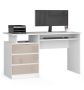 Desk NORE CLP S135, white/cream color