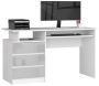 Desk NORE CLP S135, white/light gray