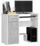 Desk NORE Jay 90 cm., white/light gray