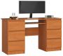 Desk NORE A-11 6, light brown