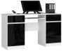 Desk NORE A5, white/black