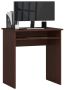 Desk NORE CLP Star, dark brown