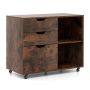 Office filing cabinet, 5 shelf positions, 81.28 × 66.04 × 40.64 cm