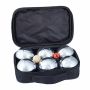 Boules spēles komplekts Relaxdays, 6 bumbas, 22,5 × 16 × 7 cm