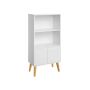 Scandinavian bookcase, white