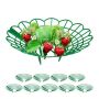 Zemeņu augu balsti Relaxdays, 10 gab, 10 × 30 cm