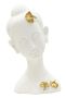 Budas galvas dekors Mauro Ferretti Buddha A, 21,5 × 35 × 16 cm