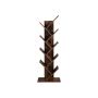 Tree-shaped bookcase with 8 compartments