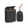 SONGMICS RRB513B01 bottle collection container, 52.5 × 70.5 × 38.5 cm