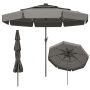Outdoor umbrella 300x248cm., gray/black