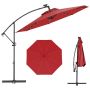 Outdoor umbrella 300x245cm., red/black