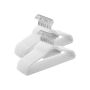 Clothes hangers, 50 pcs. white