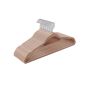 Clothes hanger set 20 pcs, light brown