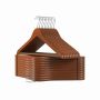 wooden clothes hanger set, 20 pcs.