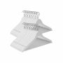 Hanger set, 30 pcs., white