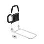 Bed rail 61x40x64cm., silver/black