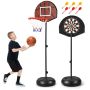 Basketbola statīvs 49x39x180cm, dažādās krāsās