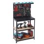 Darbagalds ar instrumentu paneli Relaxdays, ar plauktiem, 80,5 × 155 × 41 cm