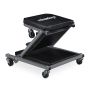 Darba platforma Relaxdays 10049685_957, platforma un taburete, 91 × 12 × 41 cm