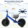 Multifunctional children's tricycle, 4 modes