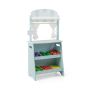 Toy shop 45x24x86cm., blue/white