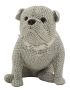 Dekoratīva buldoga statuete Sparky, 17 × 14 × 11 cm