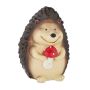 Декоративная фигурка ежа с грибом Relaxdays 10043083.0, 15 × 10,5 × 10,5 см