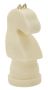 Dekoratīva šaha zirga statuja Mauro Ferretti 012011000C, 14 × 31 × 13 cm