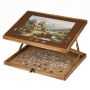 Puzļu paplāte Relaxdays 10049436.0, 1000–1500 detaļām, 93 × 38 × 74,5 cm