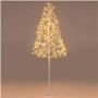 Artificial birch tree, 240 LEDs, Ø 21 × 120 cm